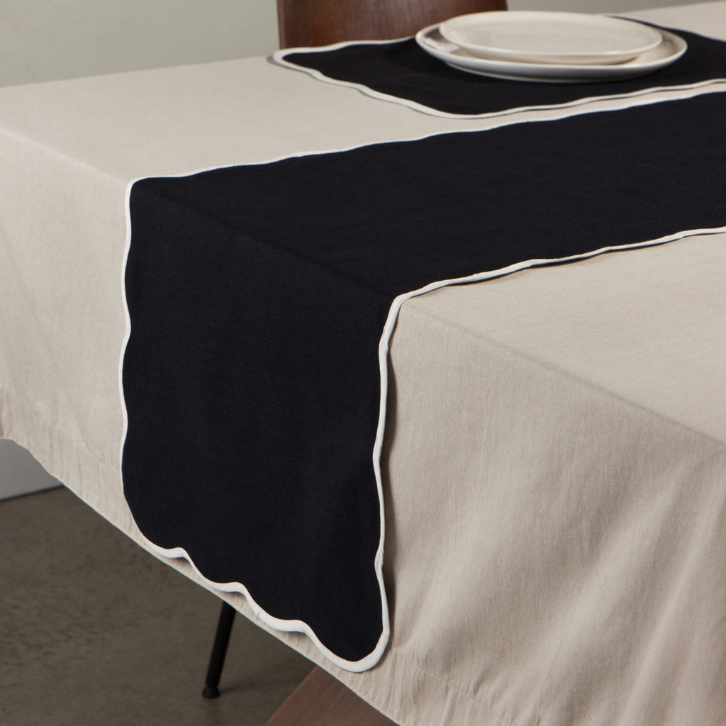 Table Runner - Florence Black in use