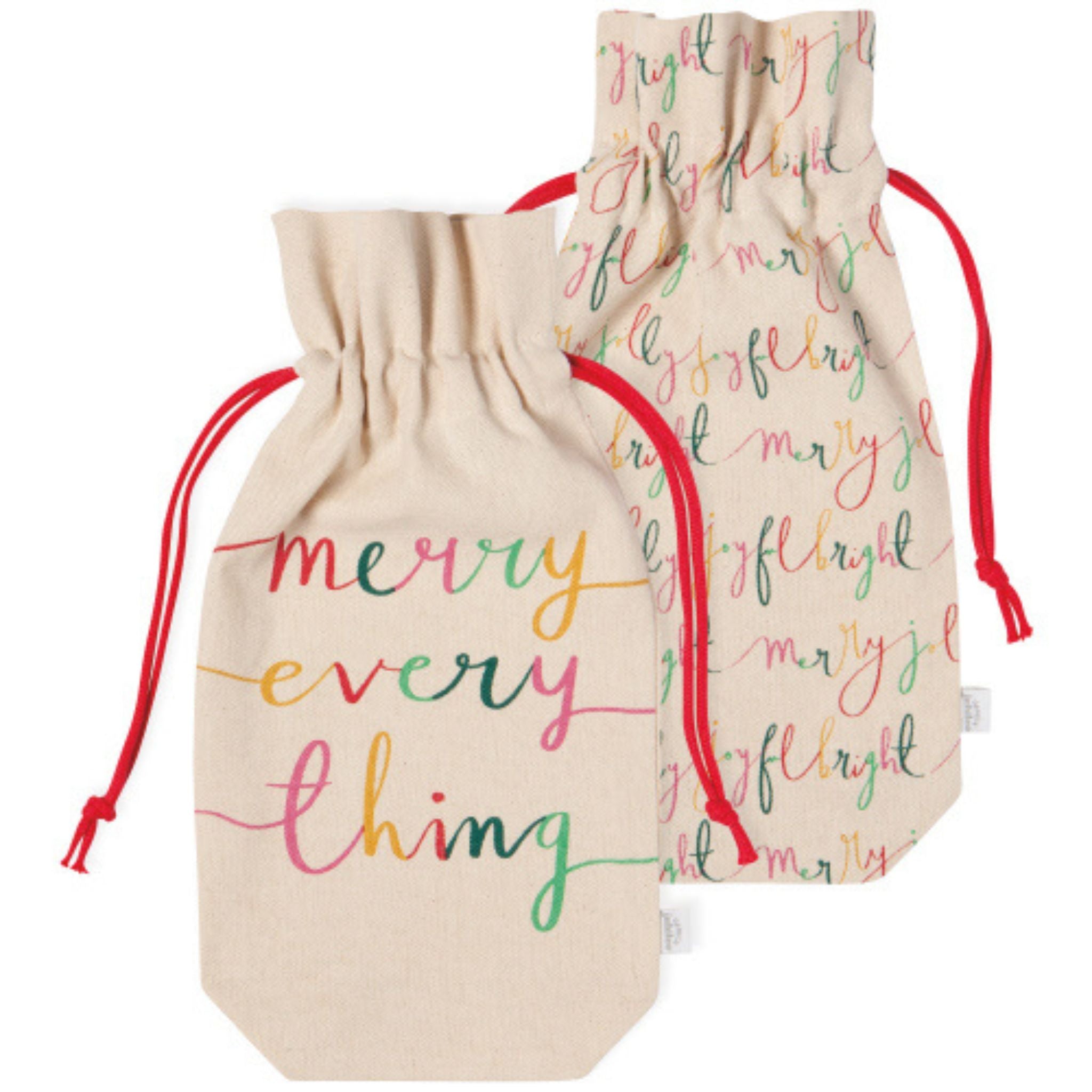 Wine Bag Set - Merry Everything