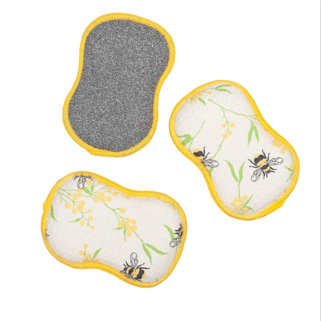 Reusable Sponge Set - Bumblebee