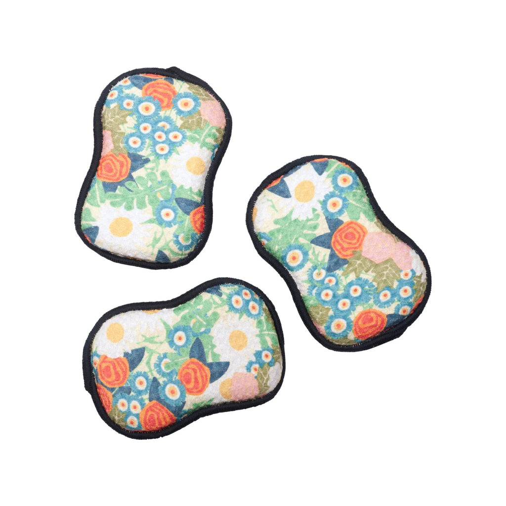 Reusable Sponge Set - Vintage Calico