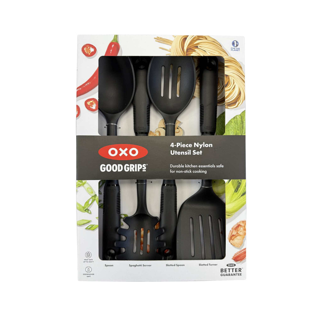 Oxo 4 piece nylon utensil set