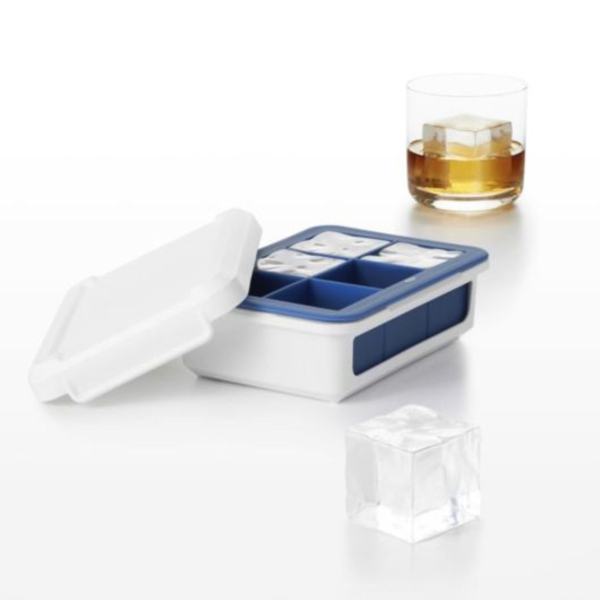 silicone ice tray-large cubes