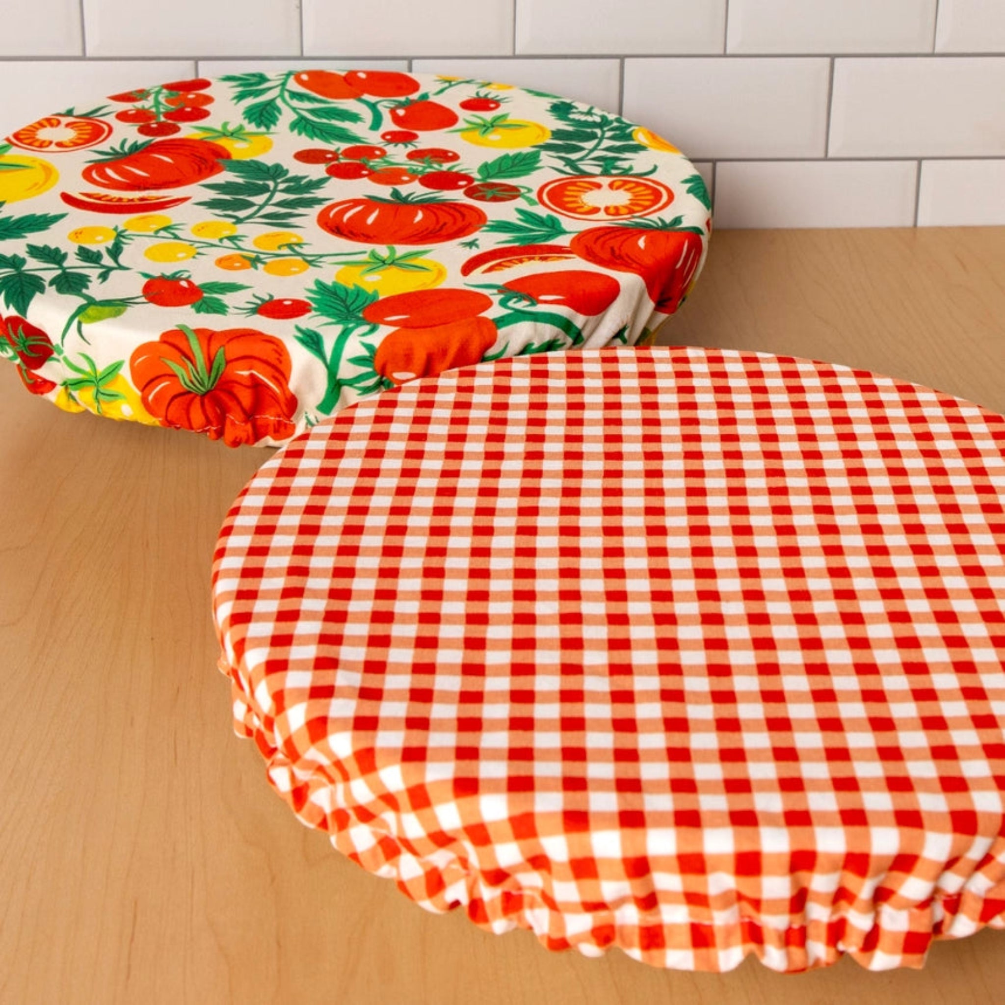 Bowl Cover Set - Tomato Vine