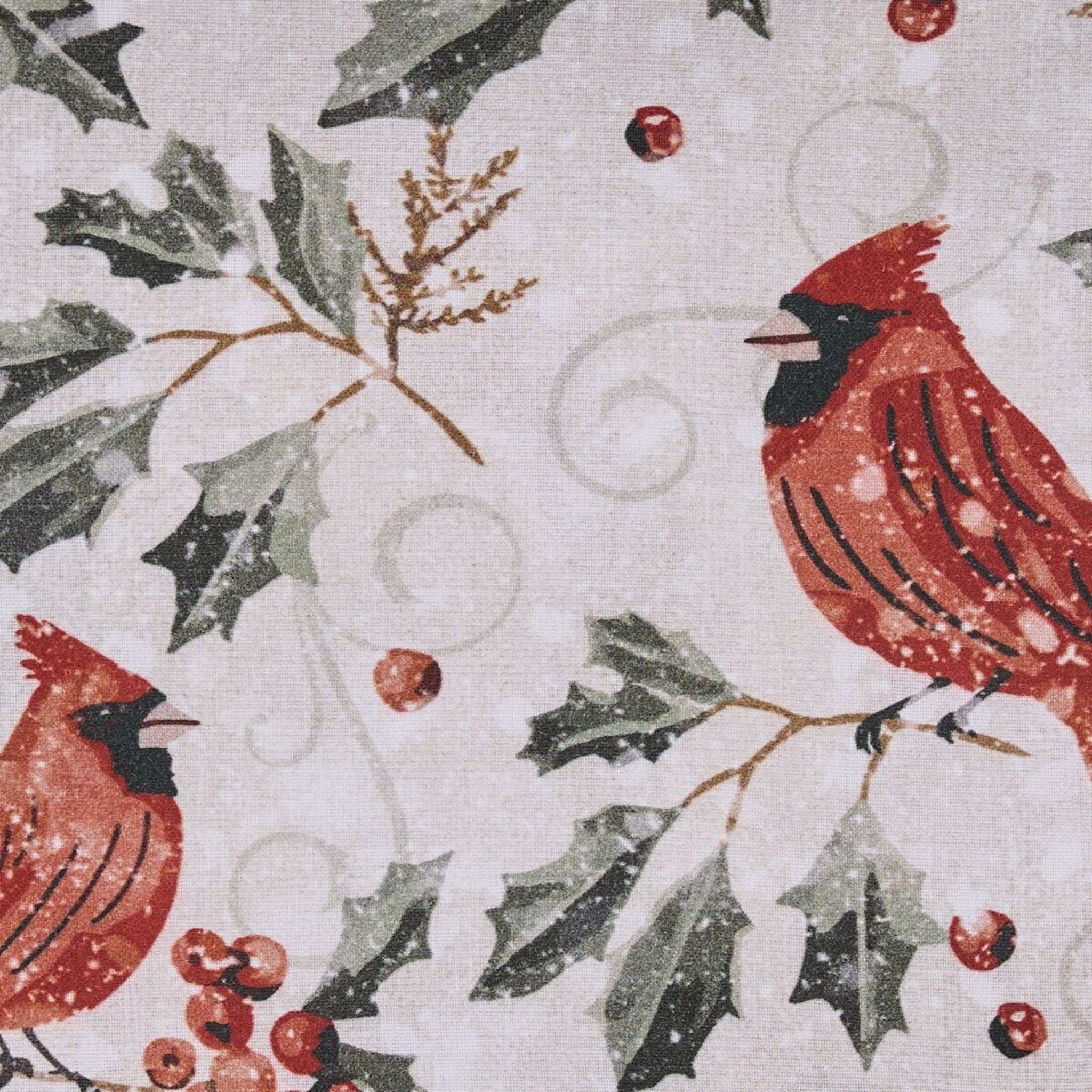 Napkin - Merry Red Birds