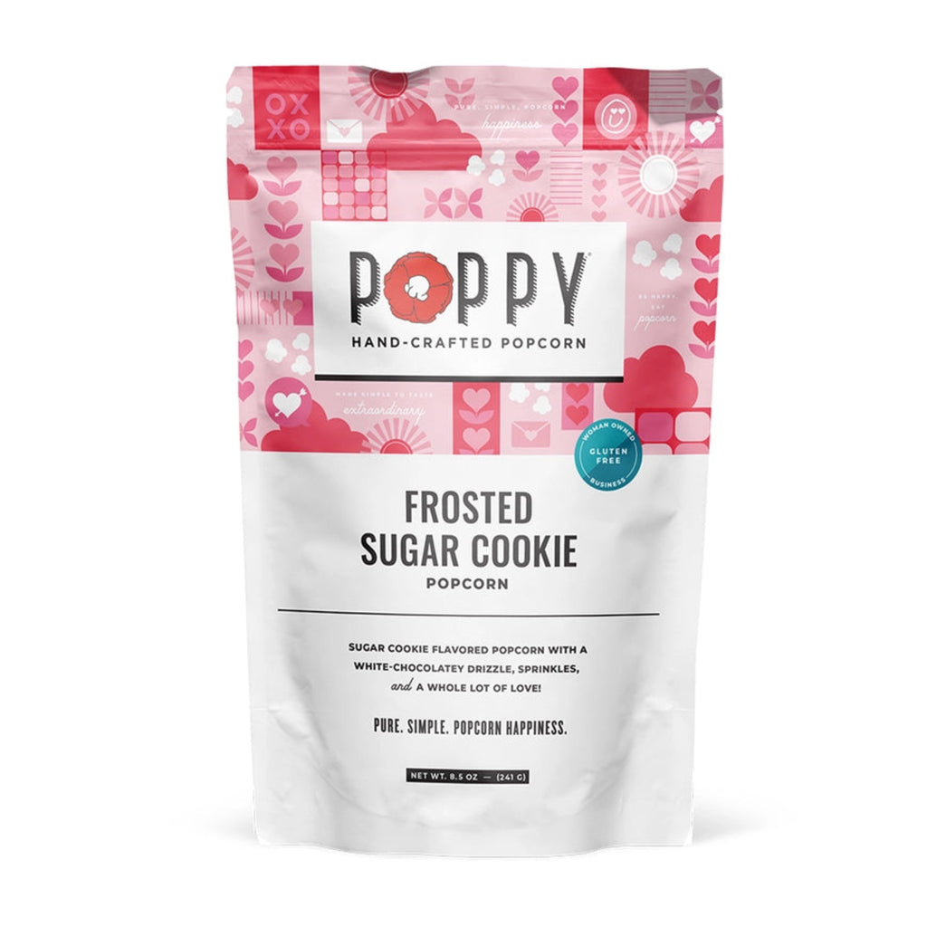 Frosted Sugar Cookie Popcorn