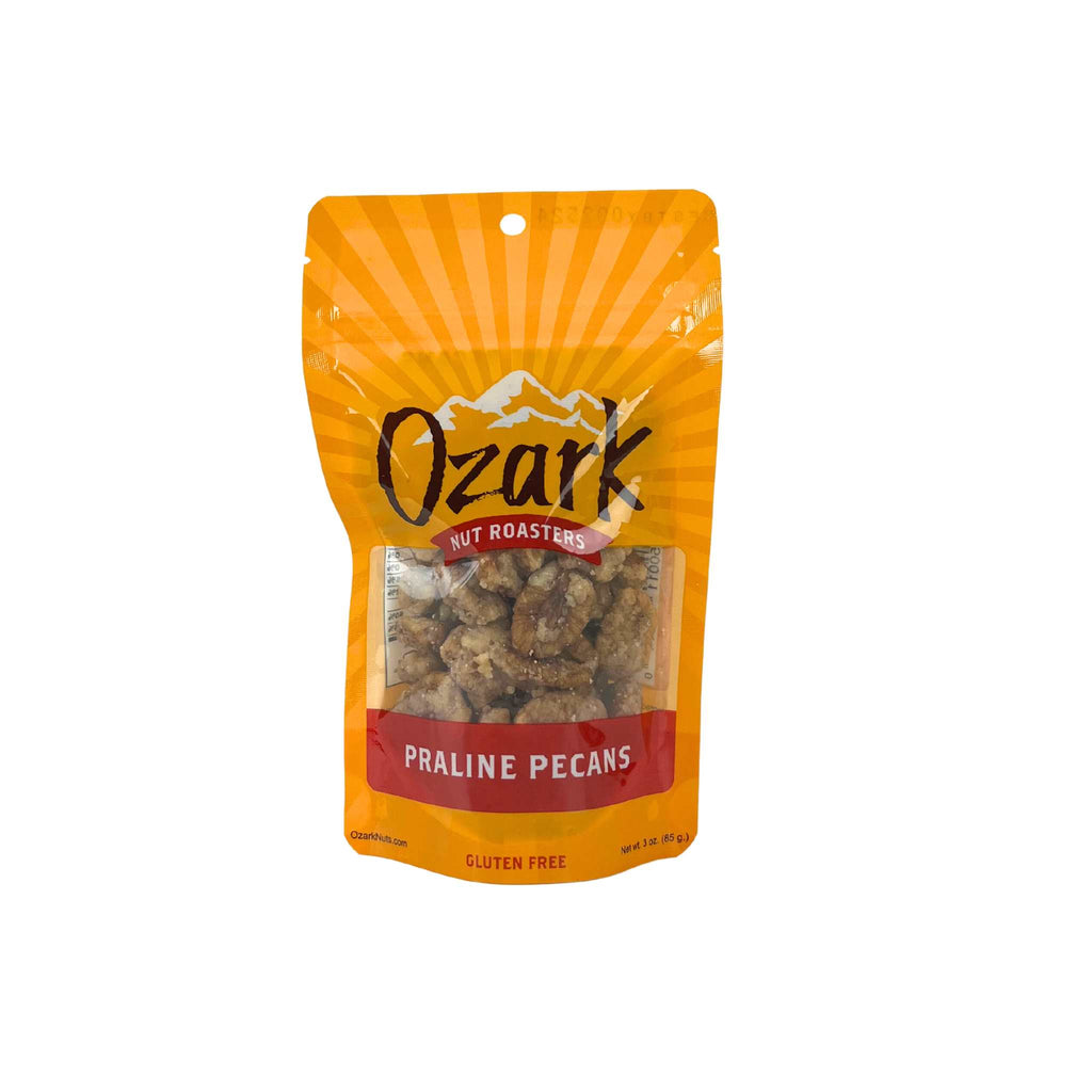 praline pecans from Ozark Nut Roasters