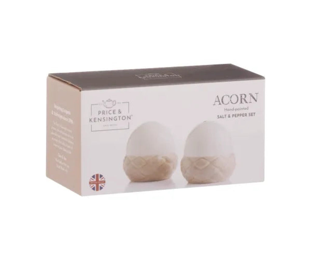 Salt & Pepper Set - Acorn in box