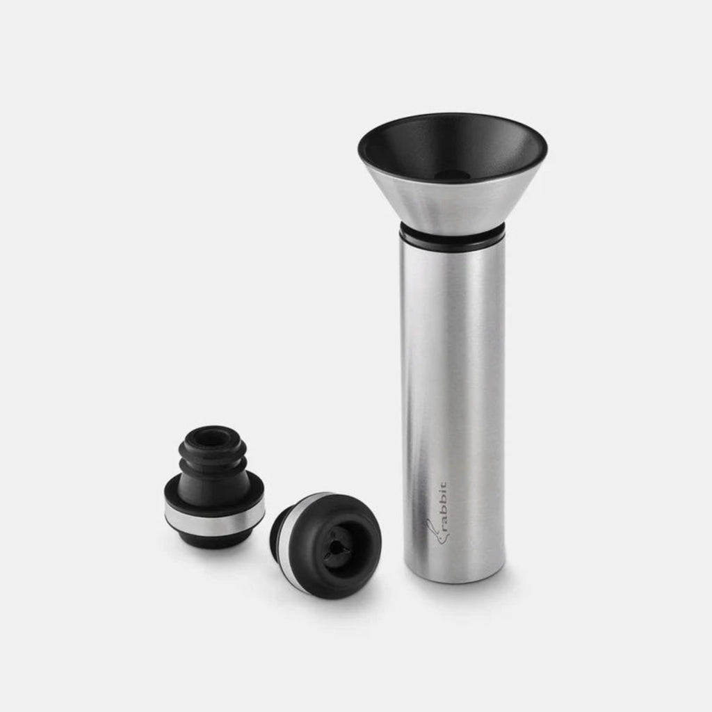Vacuum Wine Pump w/Stoppers