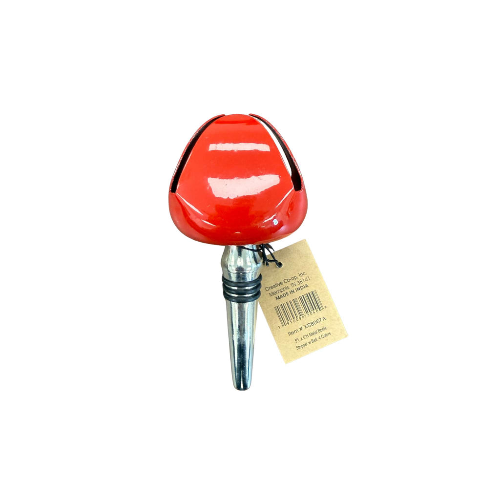 red wine stopper with bell