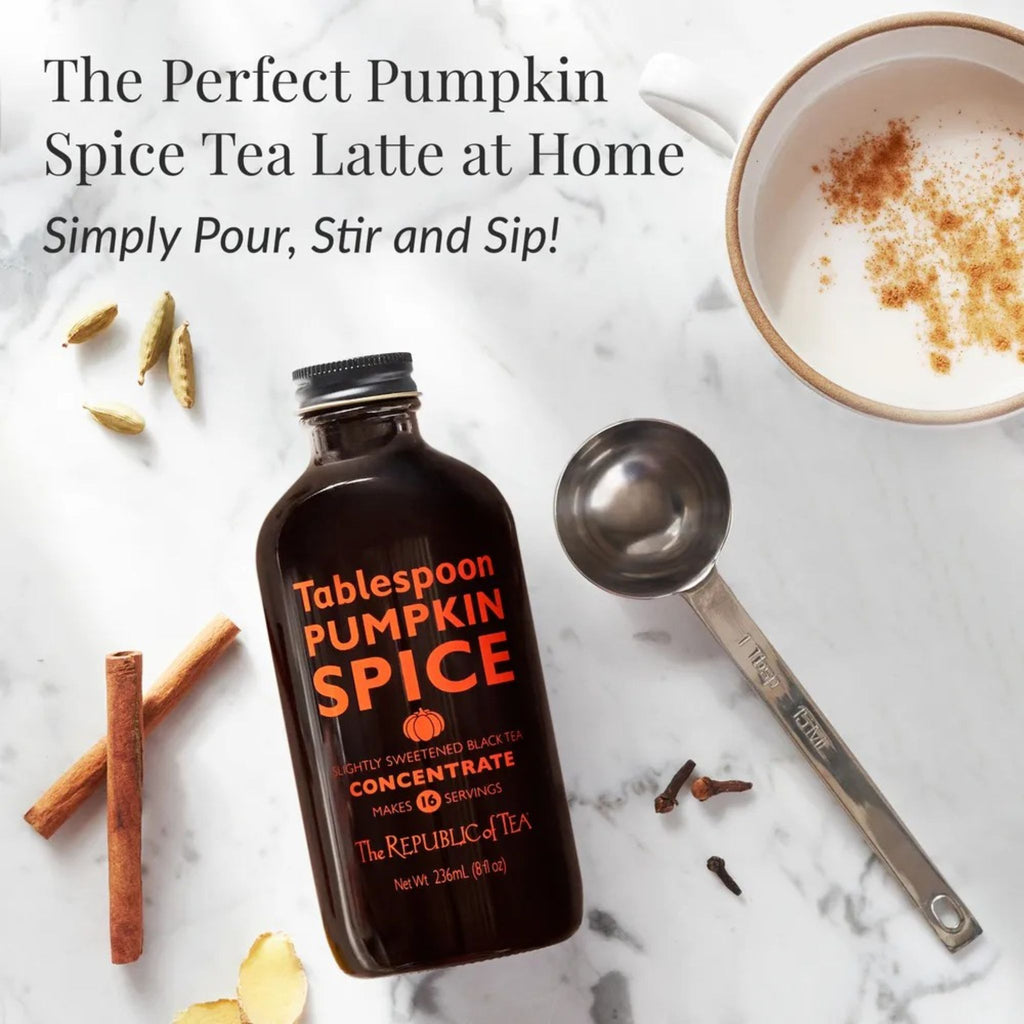 pumpkin spice tea concentrate lifestyle