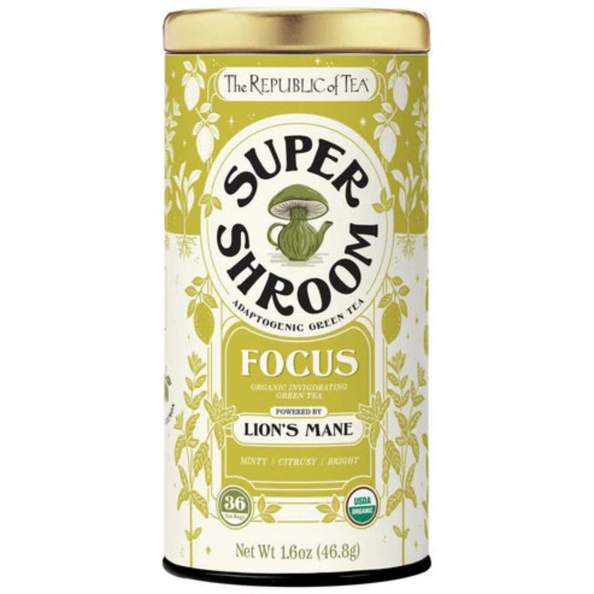 Super Shroom Green Tea - Focus