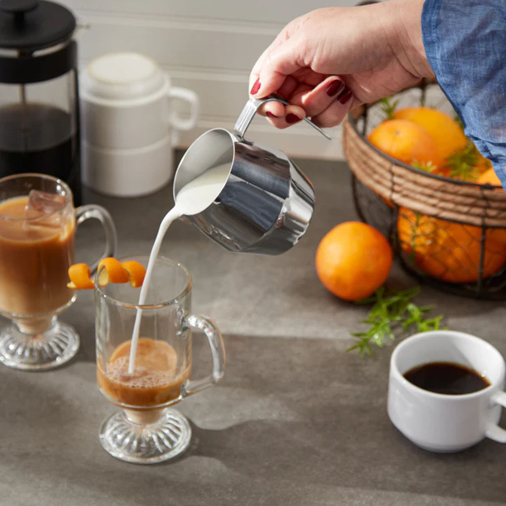 Steaming Pitcher in use
