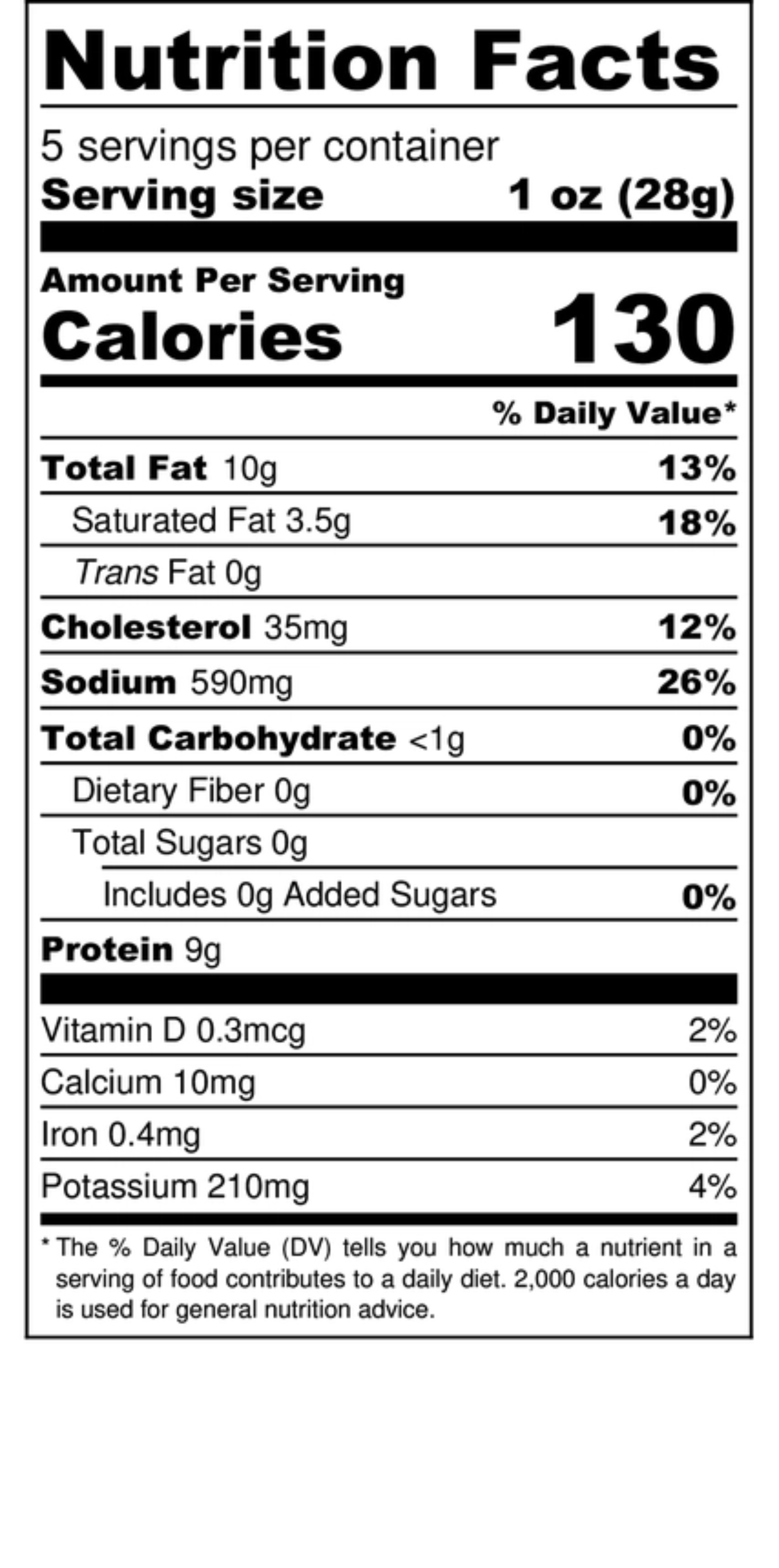 Salami - Uncured Bacon/Bourbon