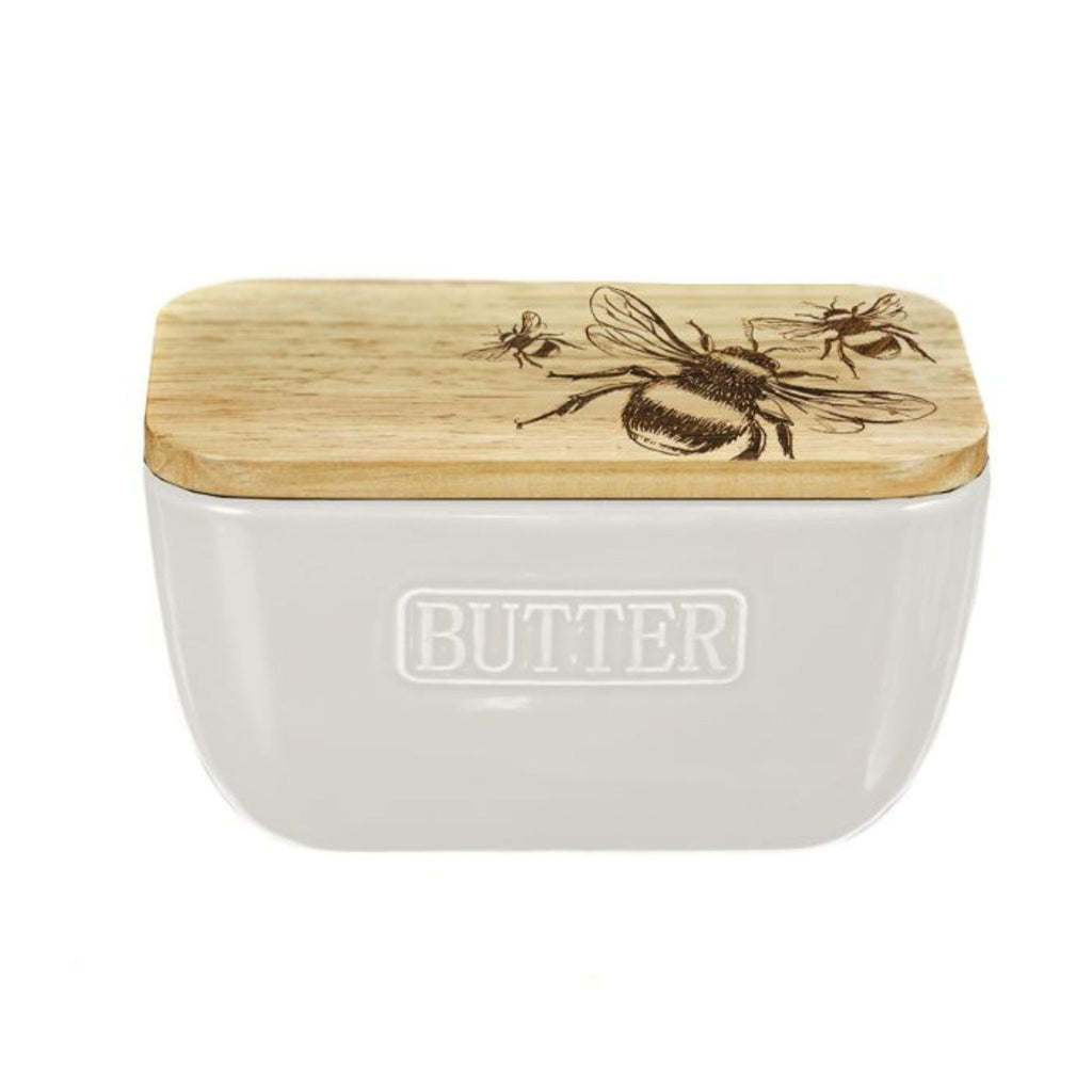 bee butter dish