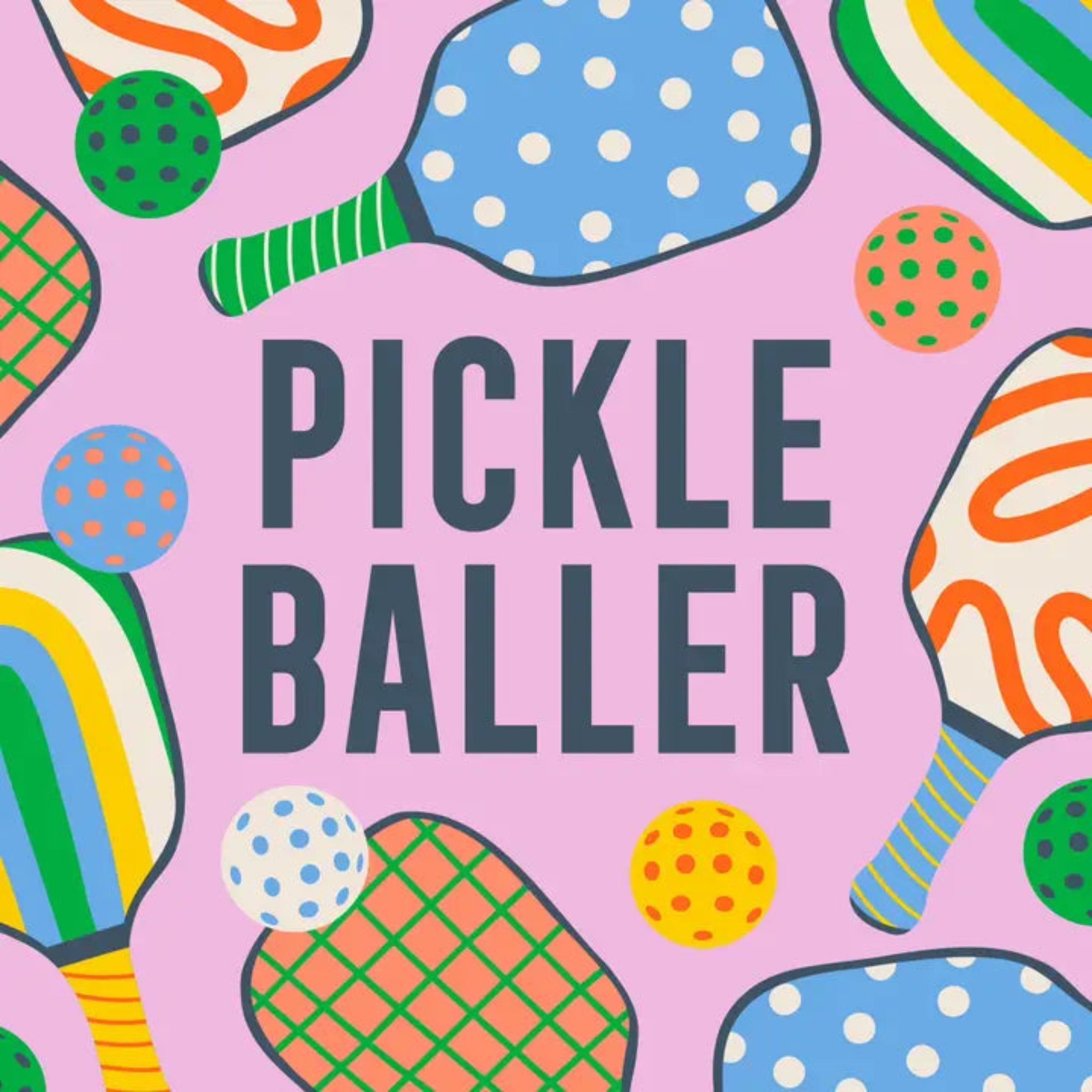 Cocktail Napkins - Pickleballer