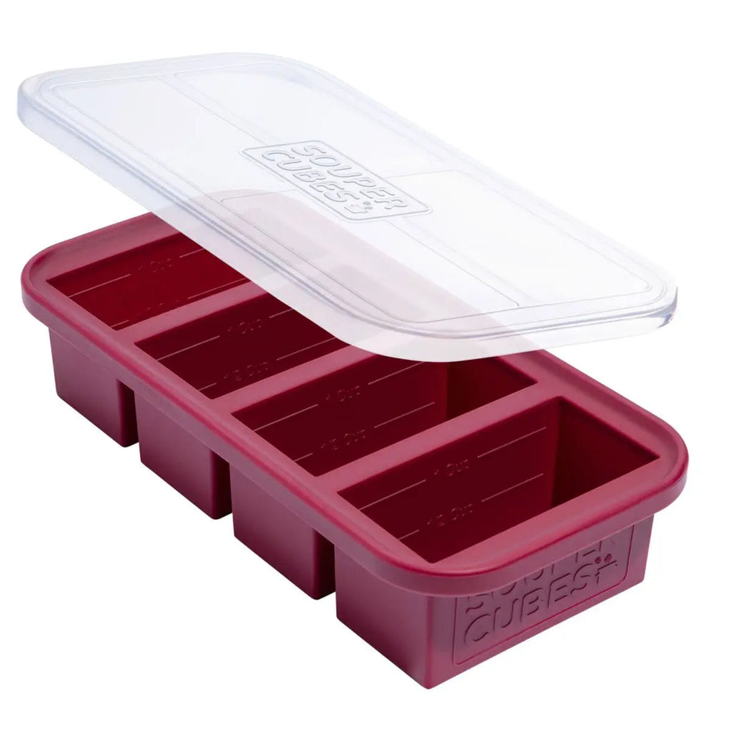 Souper Cube 1C tray -cranberry