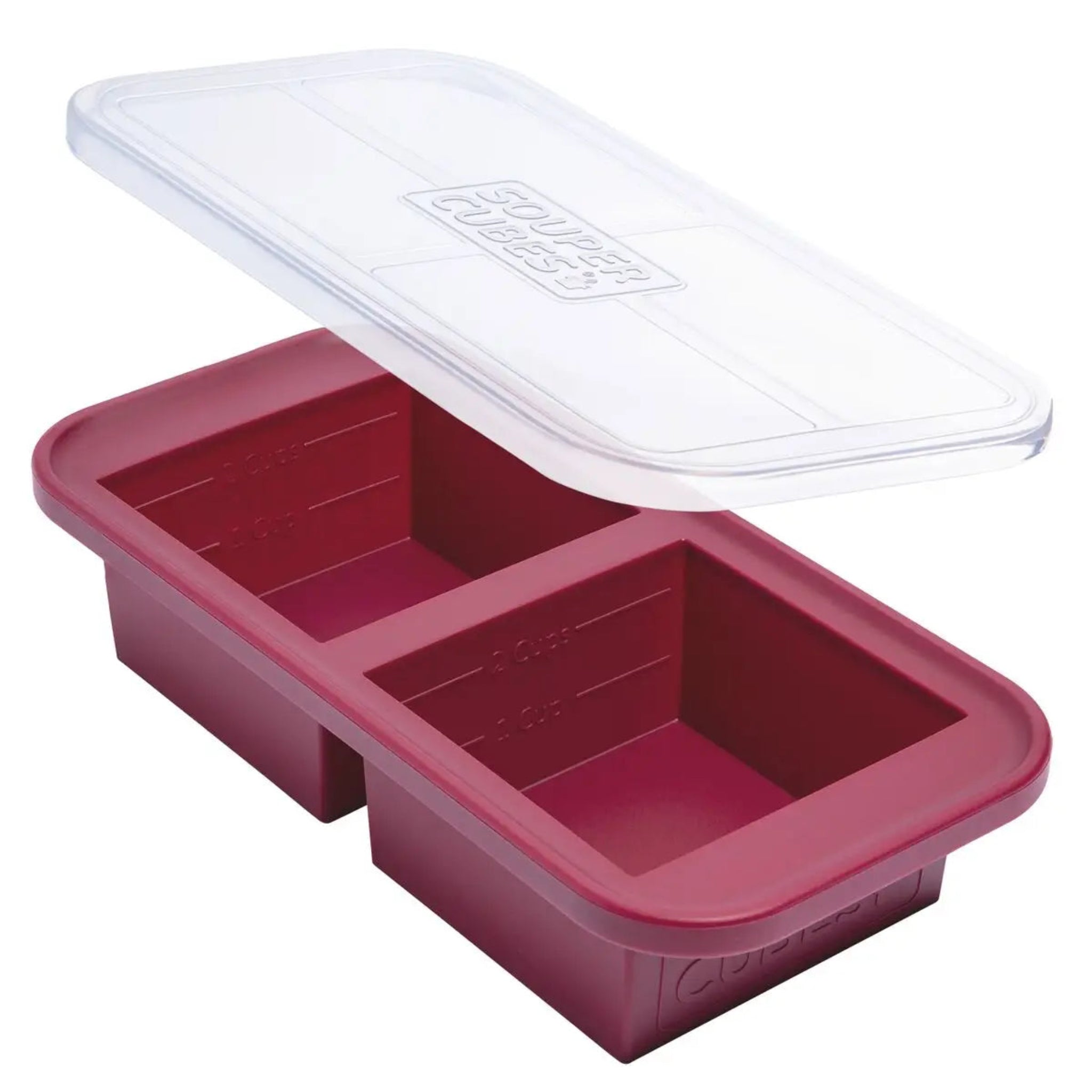 Souper cubes 2C tray- cranberry