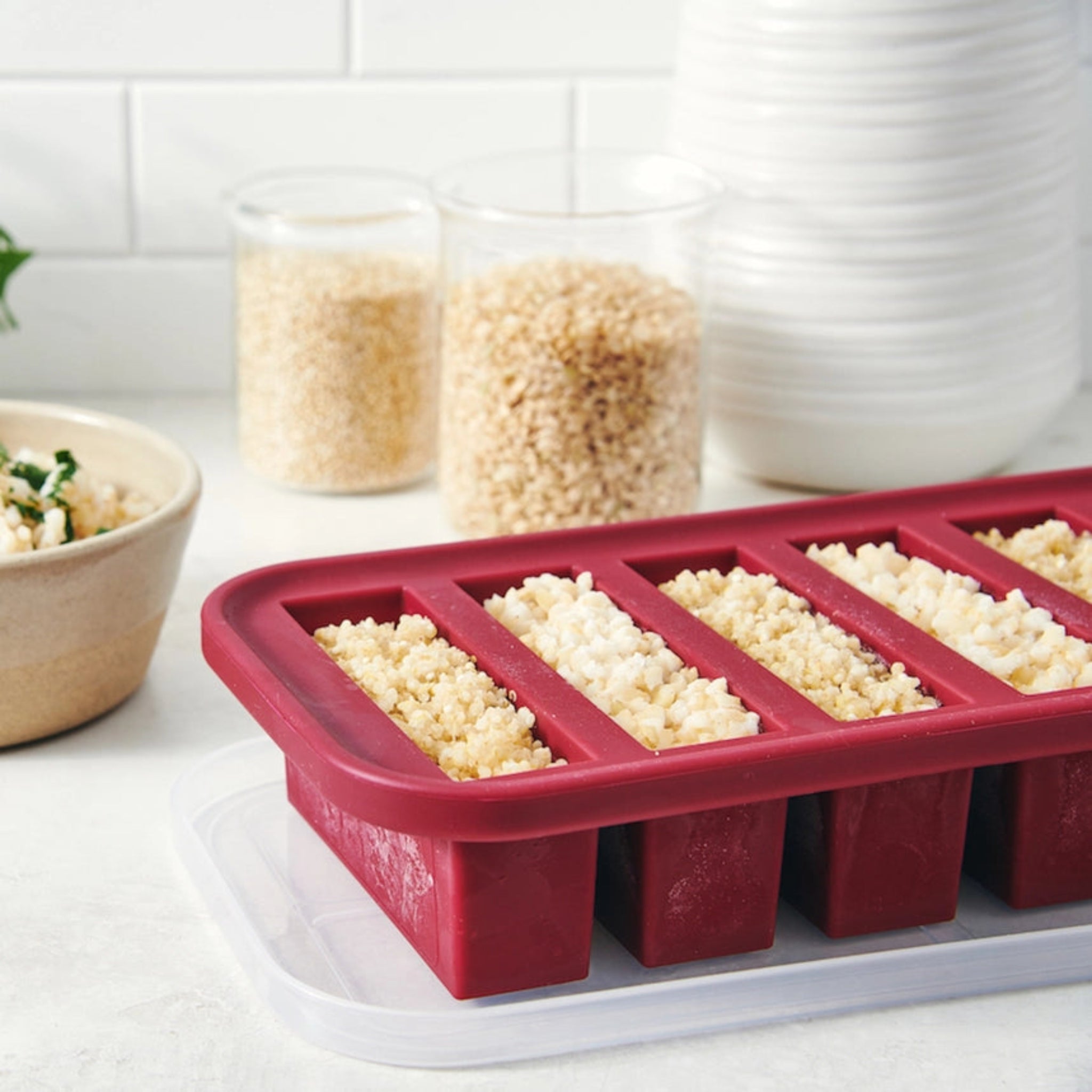 Silicone Freezing Tray - 1/2 Cup