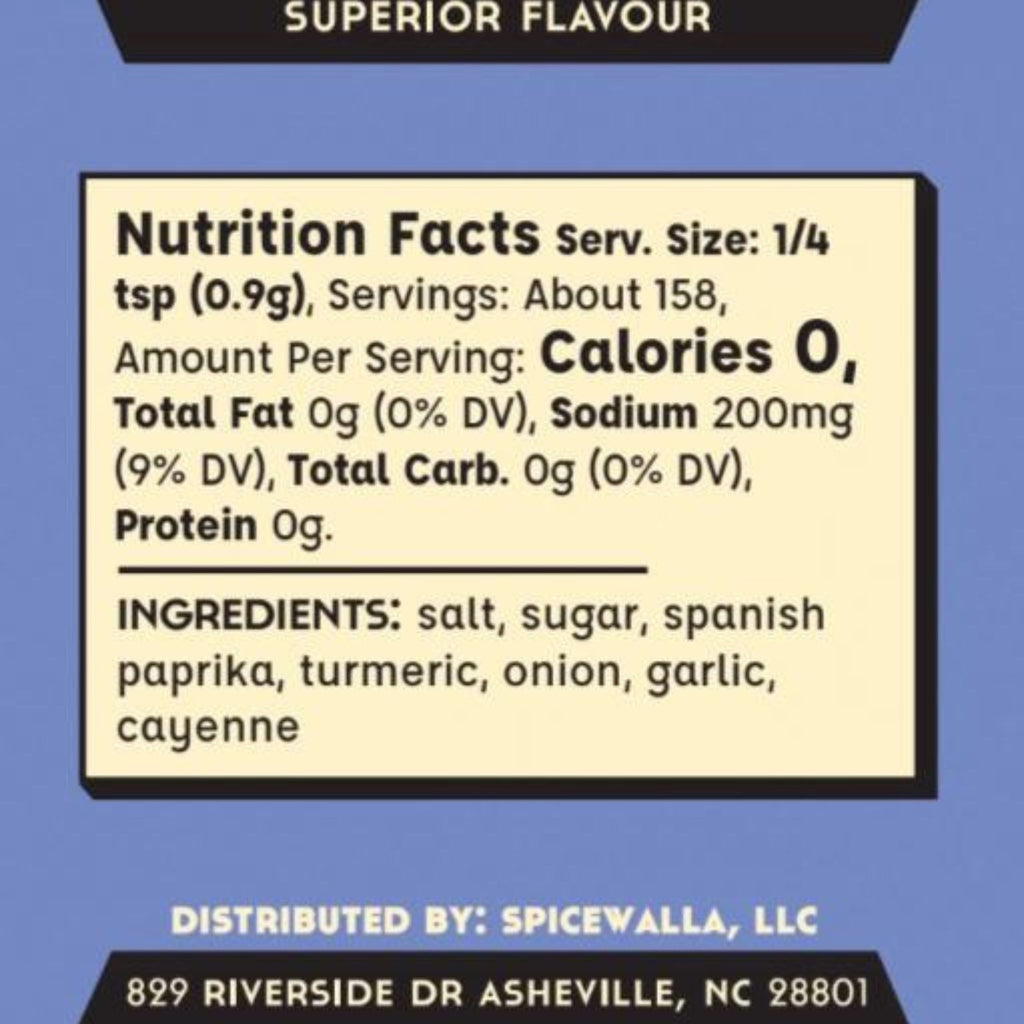 french fry seasoning salt nutrition info