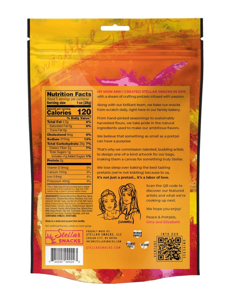 Pretzel Braids - French Dijon nutrition info