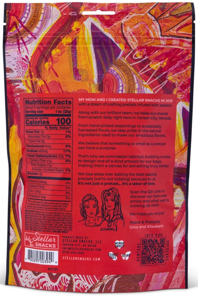 Pretzel Braids - Sweet & Sparky nutrition info