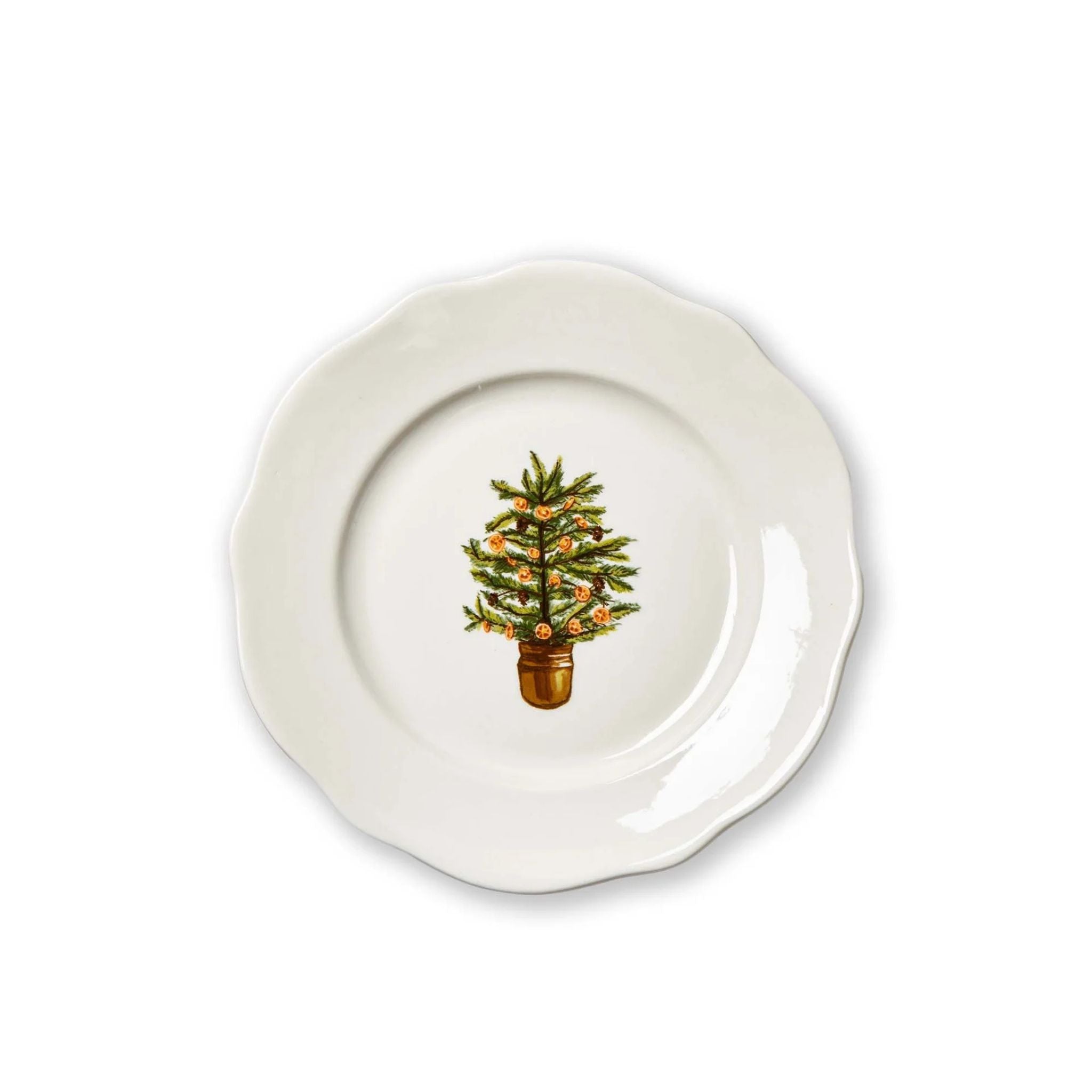 Appetizer Plate - Citrus Tree