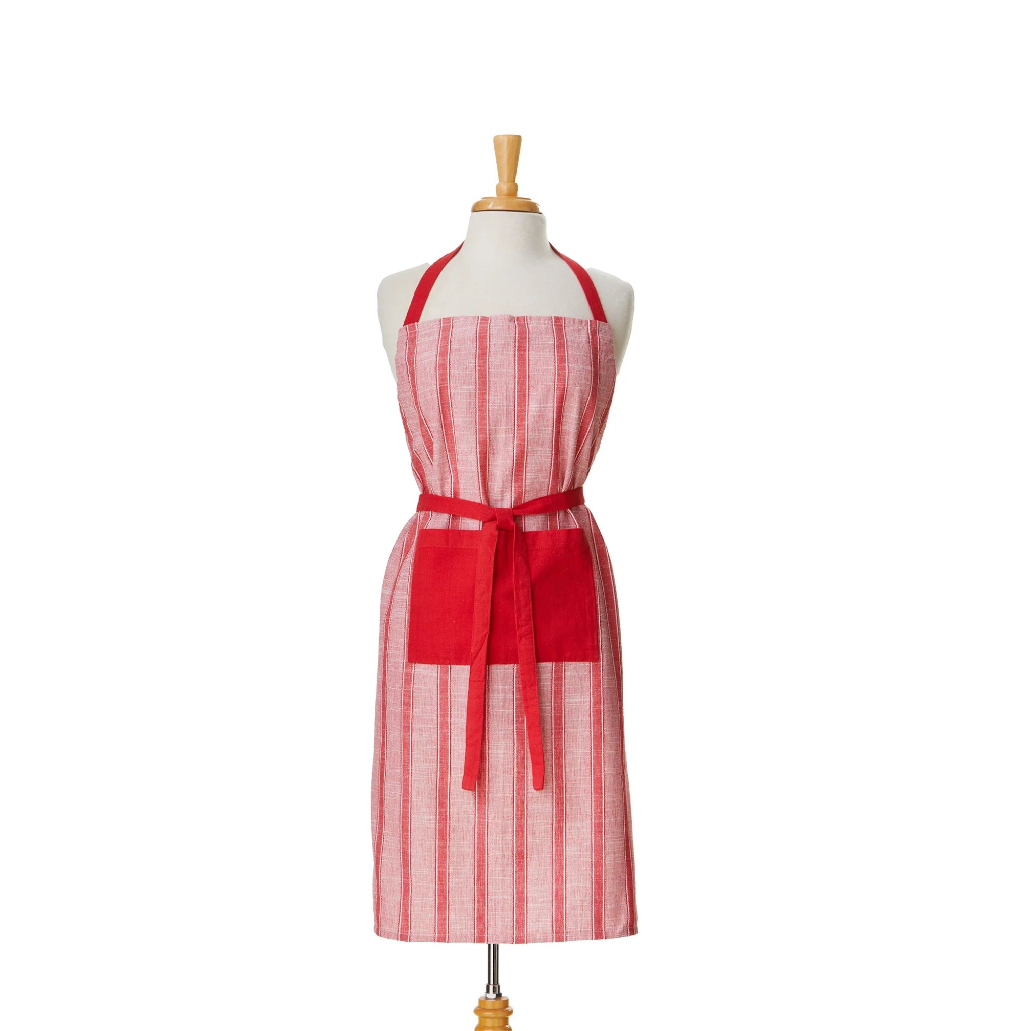 Apron - Red/White Stripe