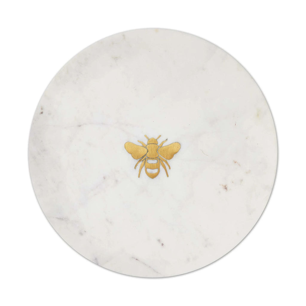 Marble Serving Board - Bee Inlay