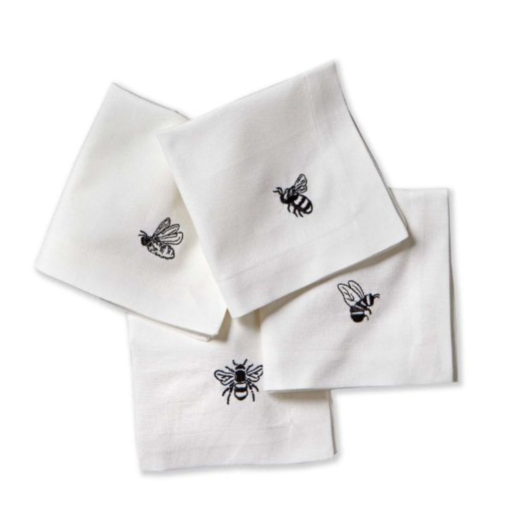 Cocktail Napkin Set - Bee