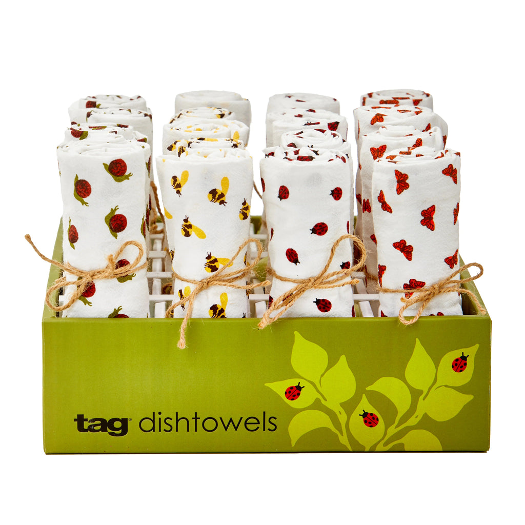 Dishtowel - Garden Path