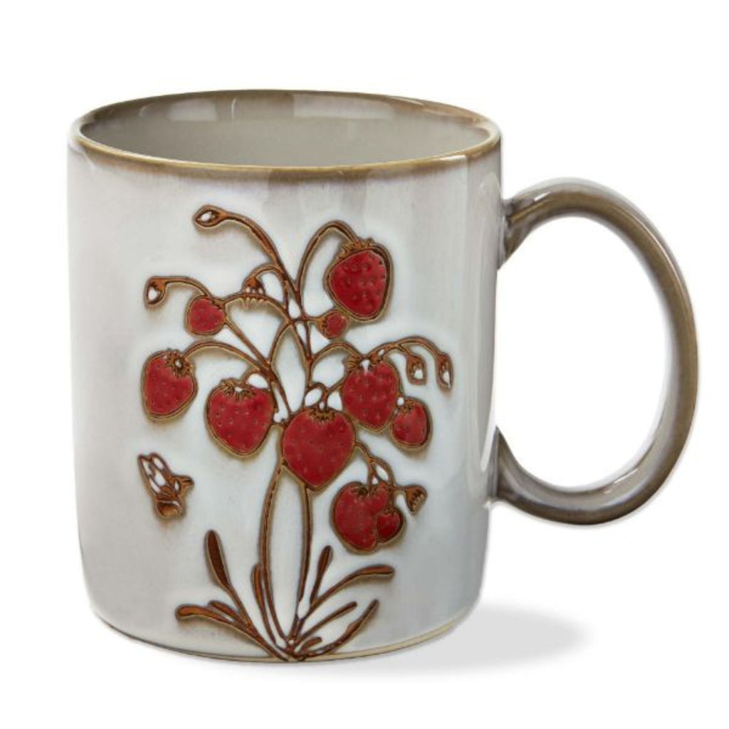 mug strawberry