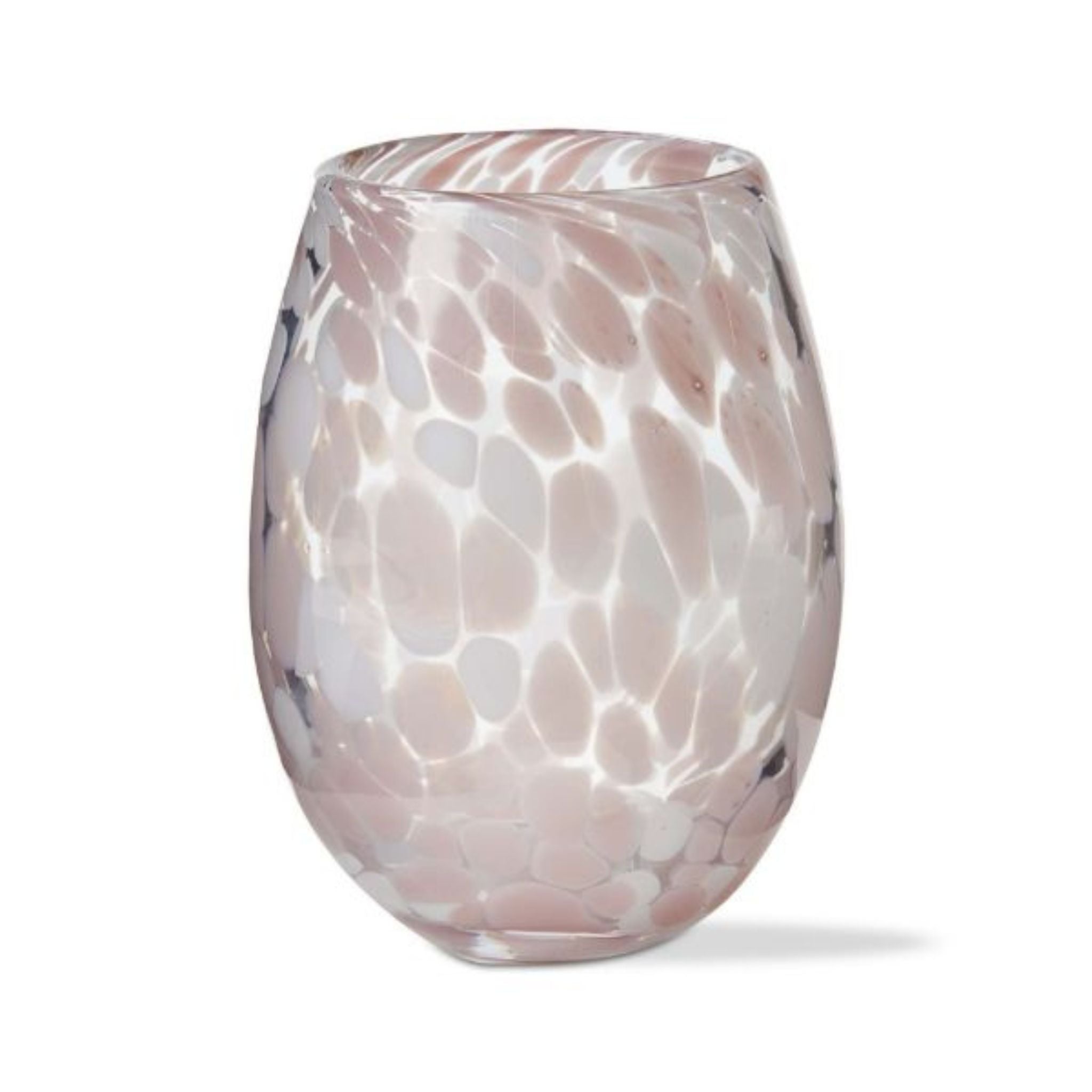 Confetti Stemless Wine Glass - Lavender