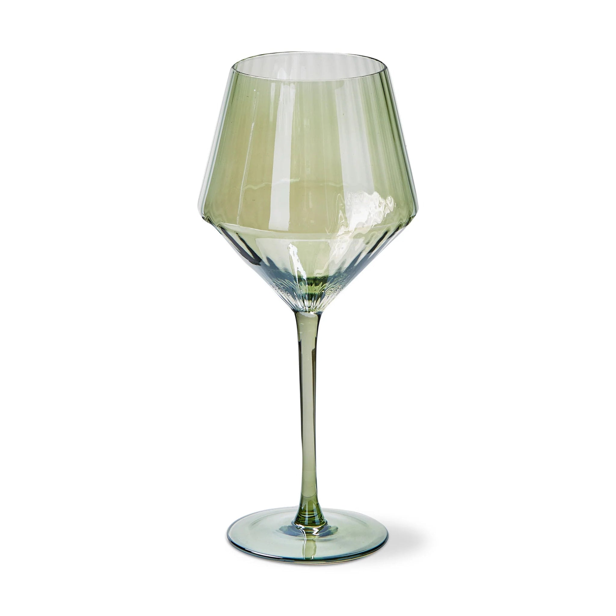 Wine Glass - Iridsnt Green