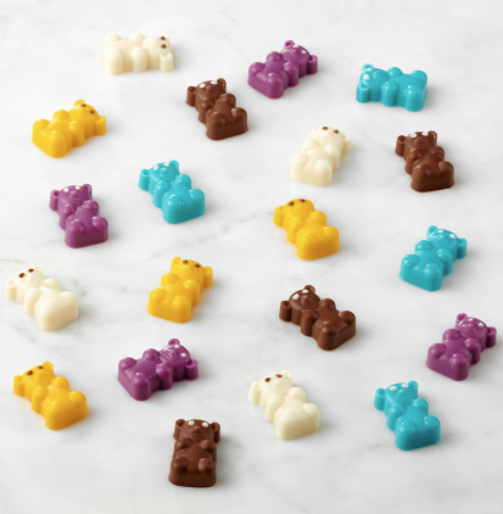 Chocolate Mold - Gummy Bear finished product