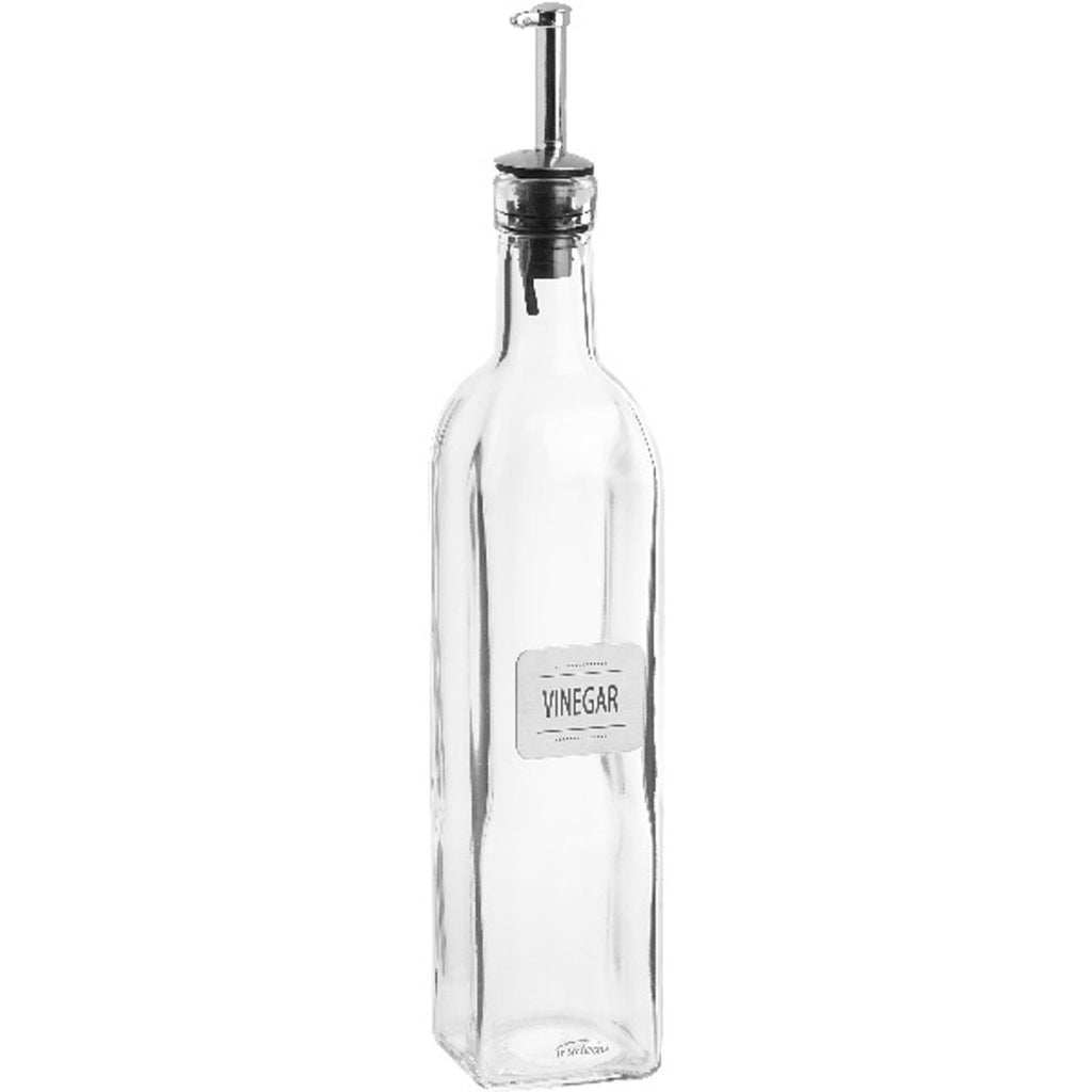 glass vinegar bottle