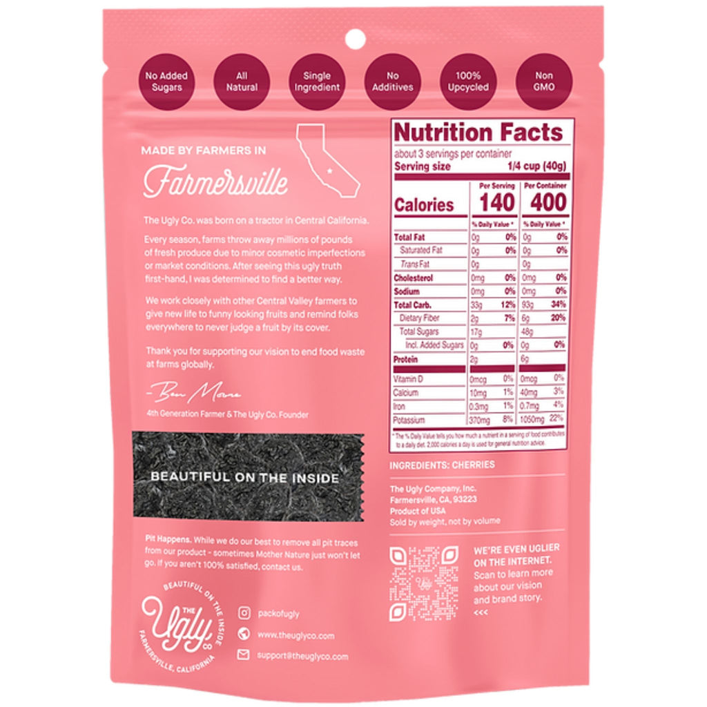 dried cherries nutrition info