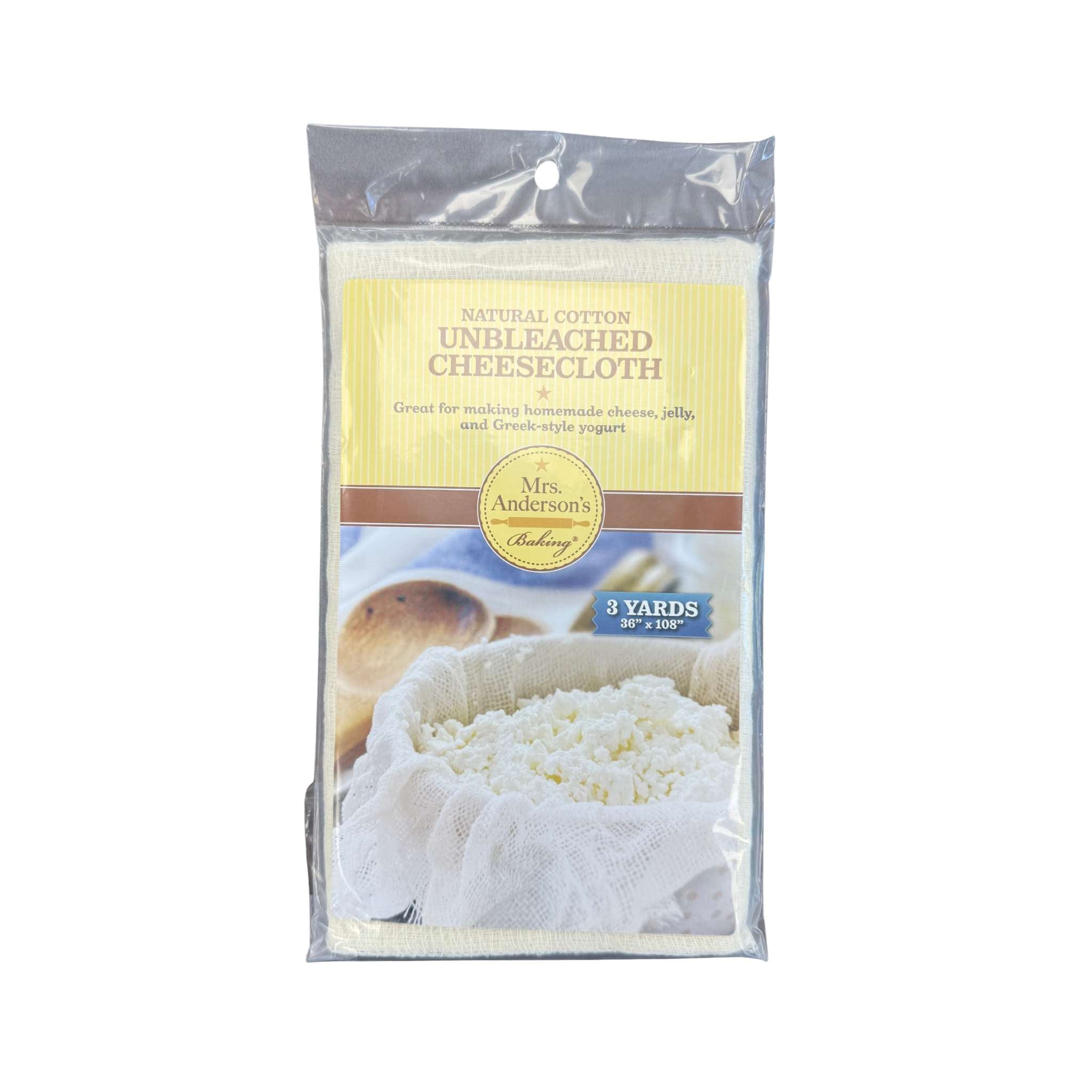 Natural cotton unbleached cheesecloth
