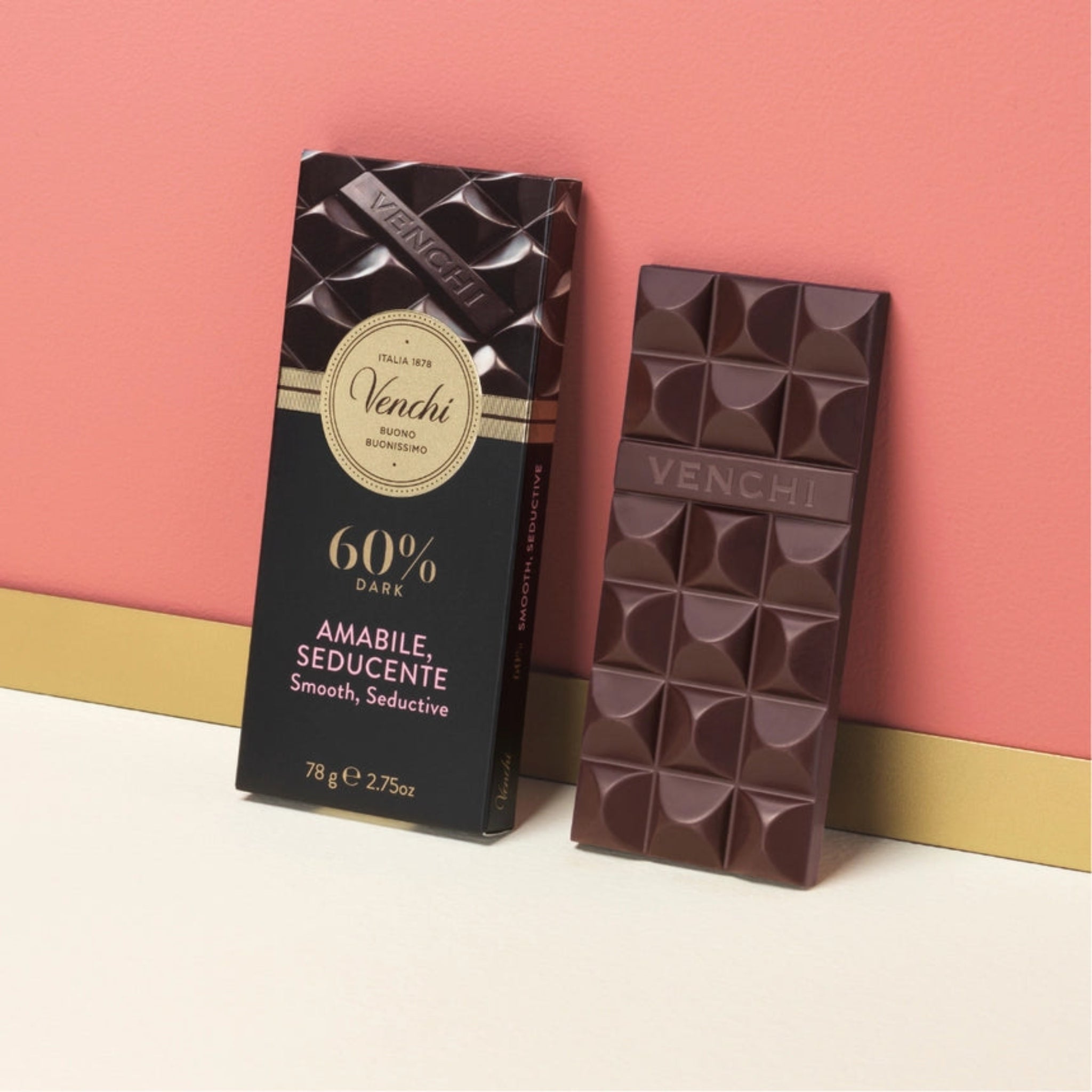 Italian 60% Dark Chocolate Bar