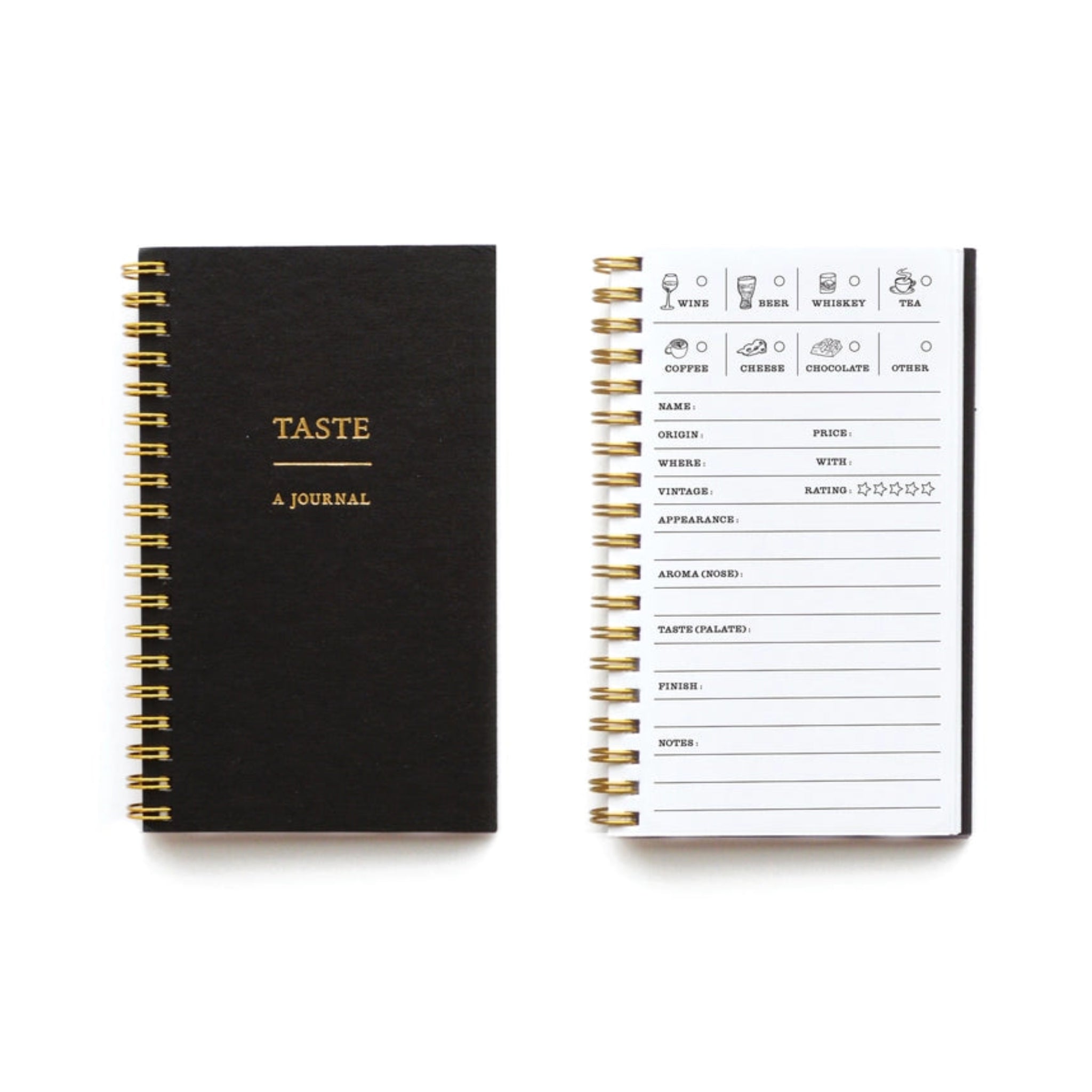 Taste Journal - Black