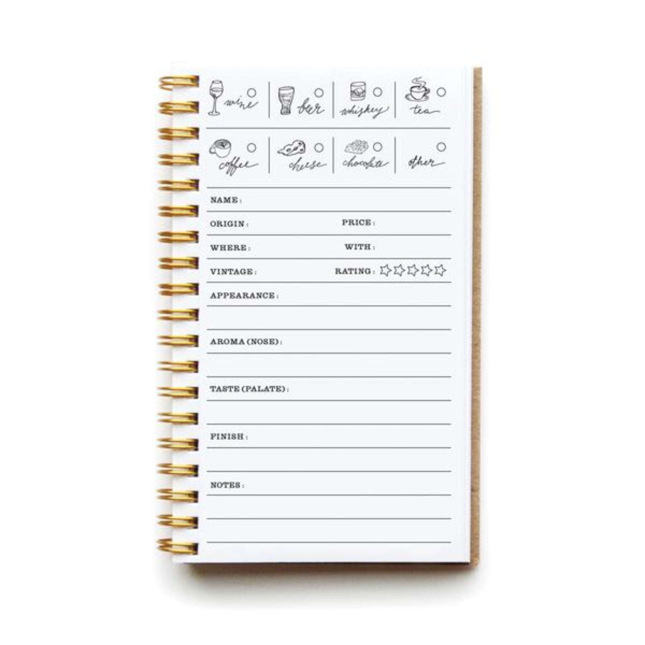 Taste Journal - cover