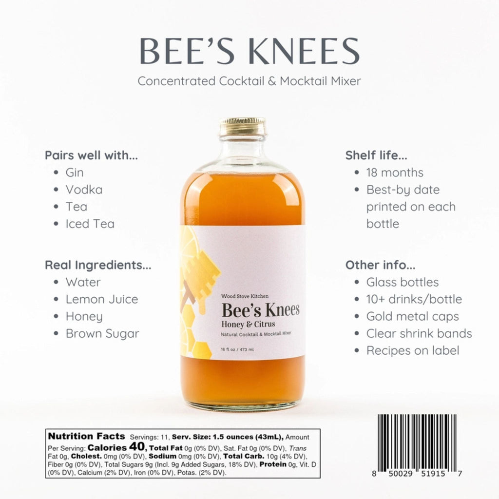 Bee's Knees Cocktail/Mocktail Mixer