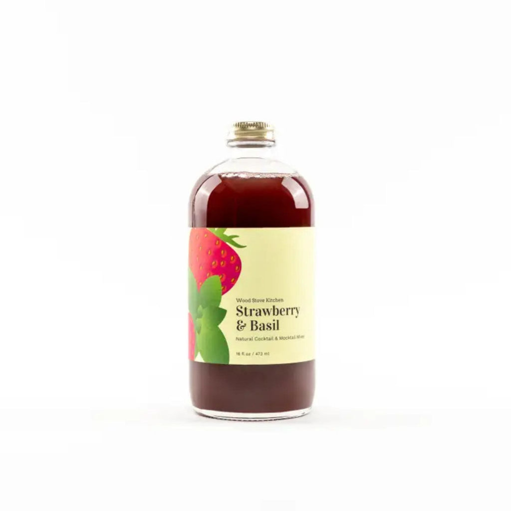 Strawberry & Basil Cocktail/Mocktail Mixer