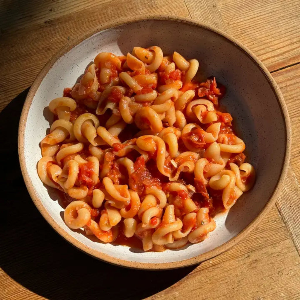 Zelli Trottole with sauce