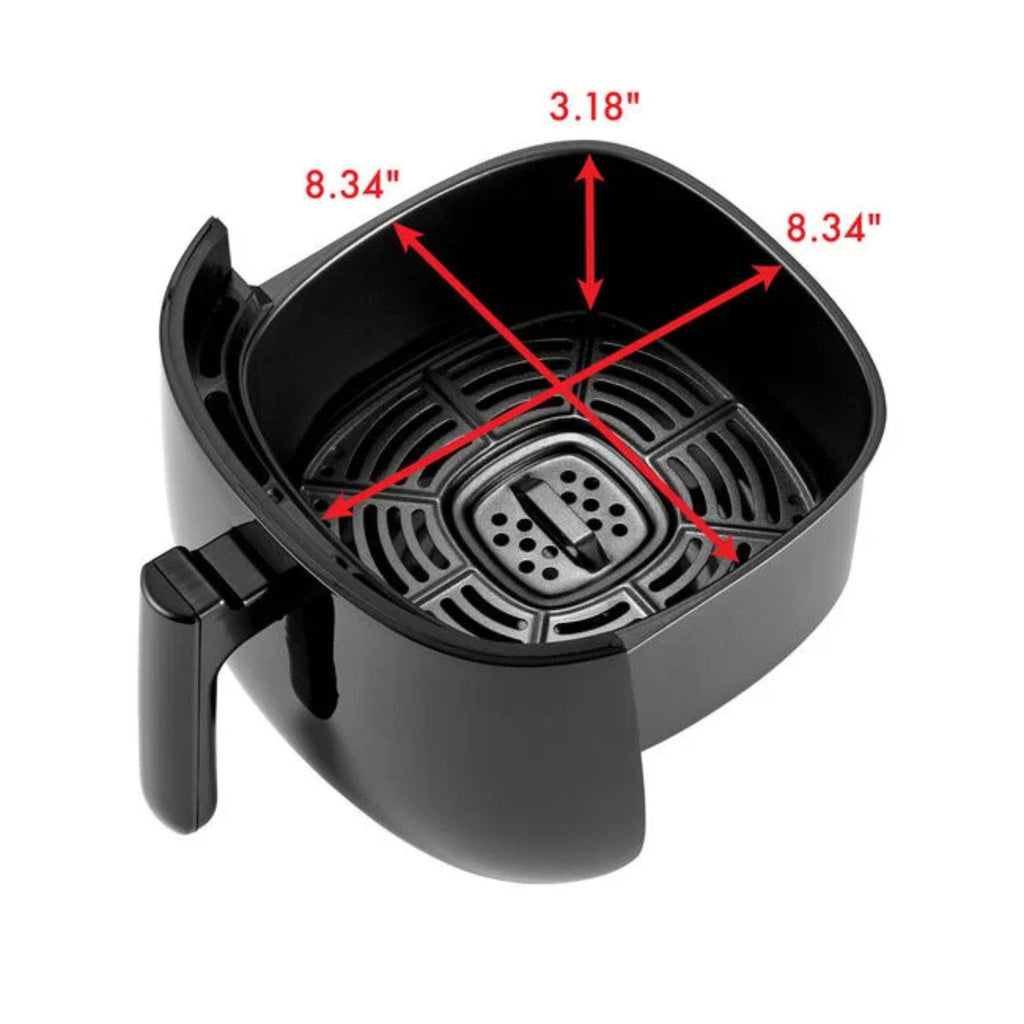 air fryer dimensions pic