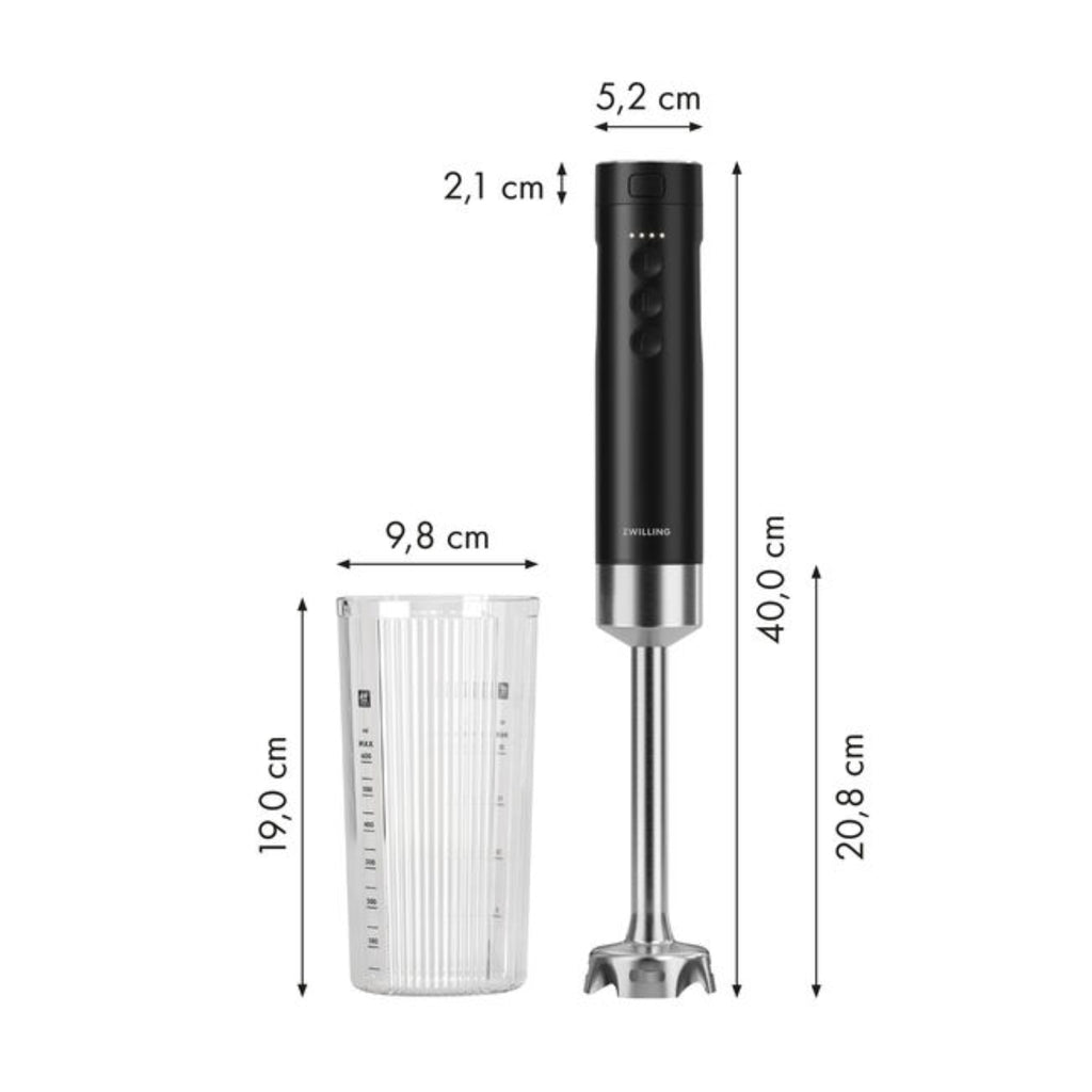 Cordless Hand Blender dimension info