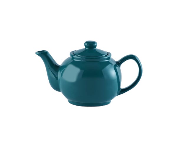 Teal Blue 2 Cup Teapot - 15oz