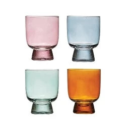 6 oz. Drinking Glass Assorted Colors