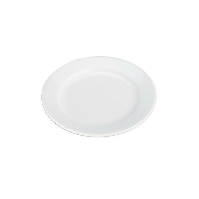White Bistro Salad Plate 8"