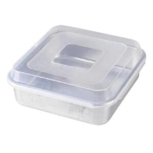 Square Cake Pan with Lid - 9 x 9 inches