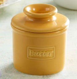 Butter Bell Crock Retro - Golden Yellow